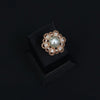 Premium Designer AD Zircon Mother Pearl Adjustable Ring