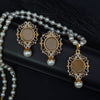Turkish Gemstone Pendant Locket Set